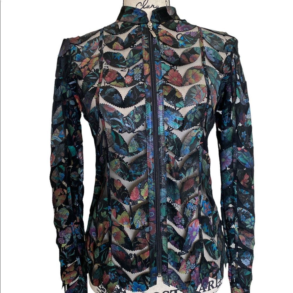 NWOT Genuine Belgin Francis Leather XS Jacket Very Unique!